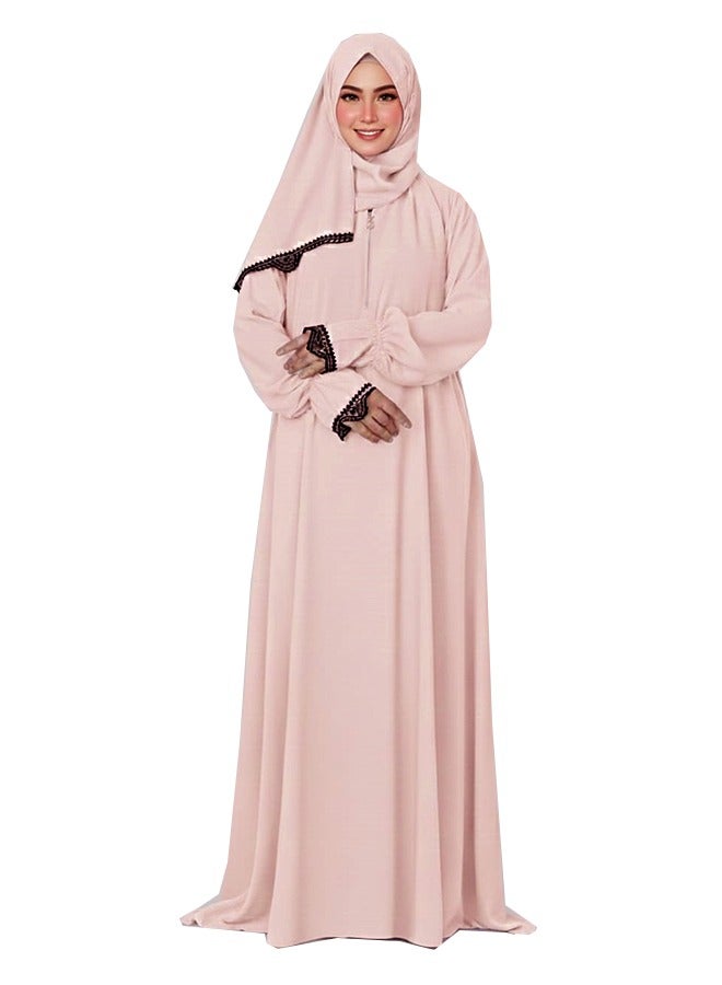 اس دي شرشف صلاة نسائي مطرز واسع و مريح خامة ممتازة - Image 2